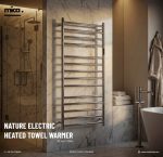 MICA Electric Heated Towel Dryer / Warmer Rail 40 Inch 14 Bars 500014026 - Image 3