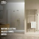 MICA Electric Heated Towel Dryer / Warmer Rail 50 Inch 18 Bars 500018026 - Image 2