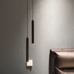 Two Fancy Modern Led Cylinder Pendant Light - Image 2