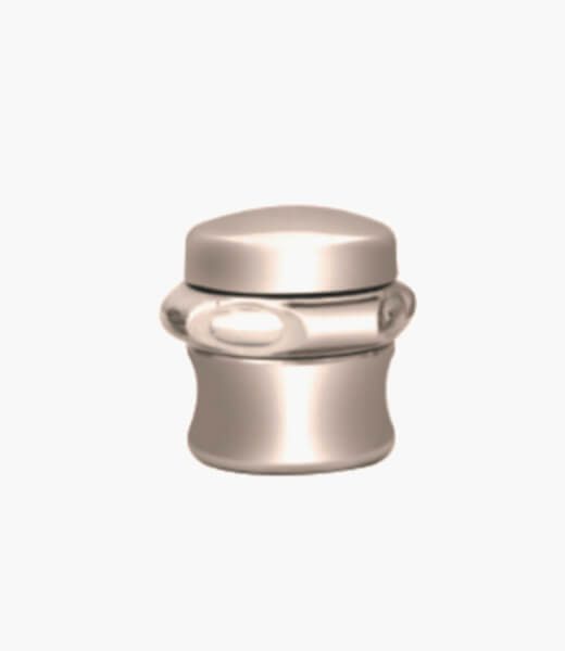 Metal Knob Flat Top - 311