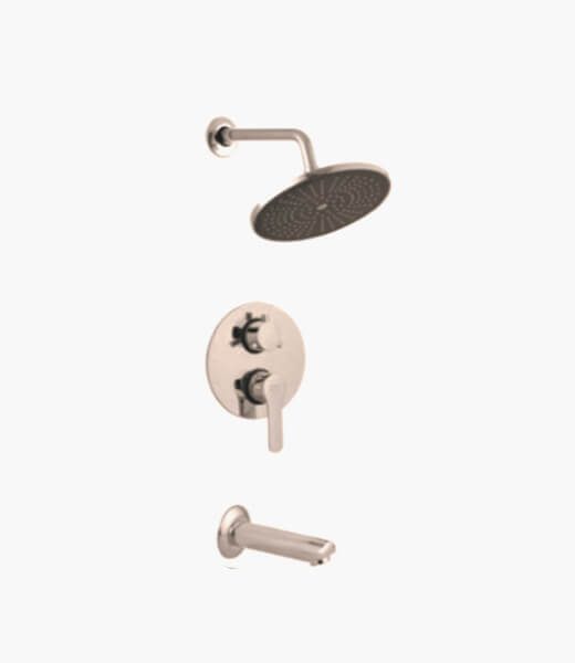 Parabola 2 Way Round Lever Concealed Stop Cock - 487