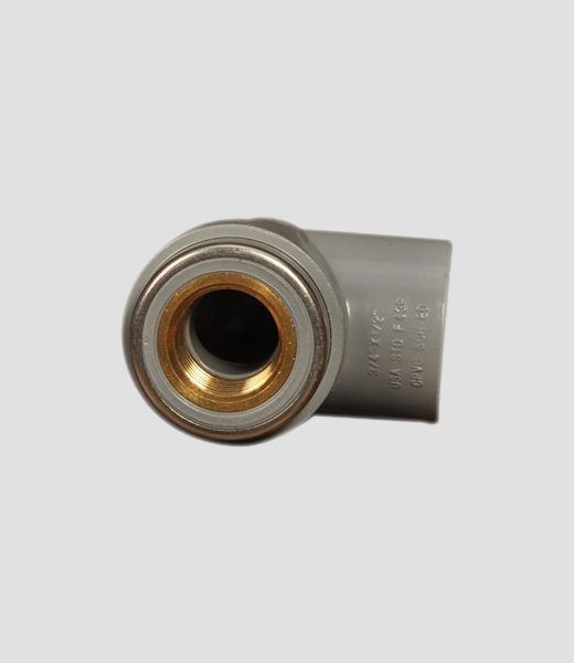 AGM Brass thread Female Elbow 1″