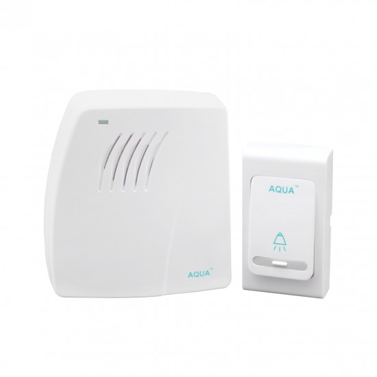 Aqua Electrical Door Bells Series Bell D05C1 S/Remote D005C1 Alkaline