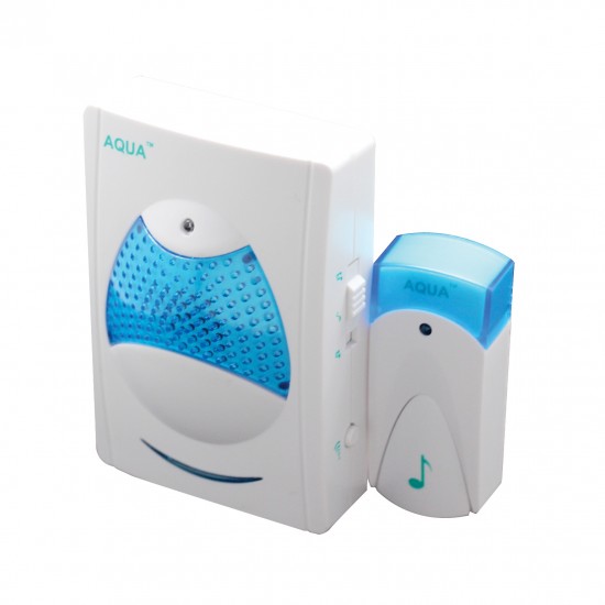 Aqua Electrical Door Bells Series Bell S/Remote D015F3