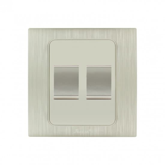 Aqua Electrical Dynamic Series ADY2 10AMP 2 Gang Switch
