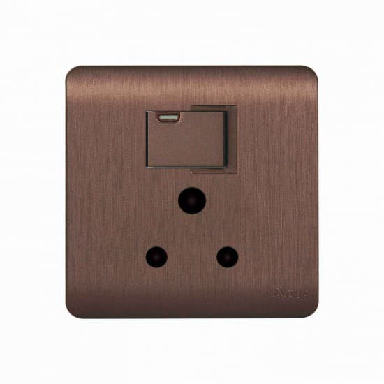 Aqua Electrical Edge Brown Series AEBP 10AMP Power Plug