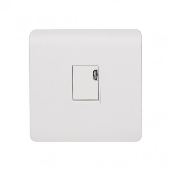 Aqua Electrical Edge White Series AEW1 10AMP 1 Gang Switch