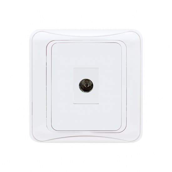Aqua Electrical GLi Series AGTVS Single TV Socket