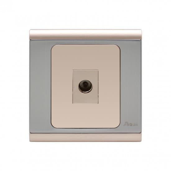 Aqua Electrical Signature Series ASGTVS 10AMP Single TV Socket