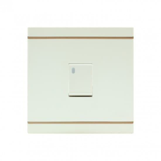 Aqua Electrical Silk Series ASK2W 10AMP 1 Gang 2 Way Switch