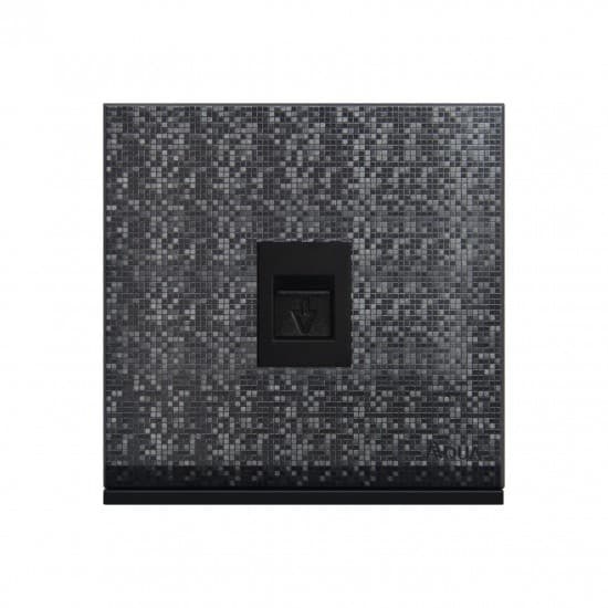 Aqua Electrical Texture-Series ATTFS Single Telephone Socket