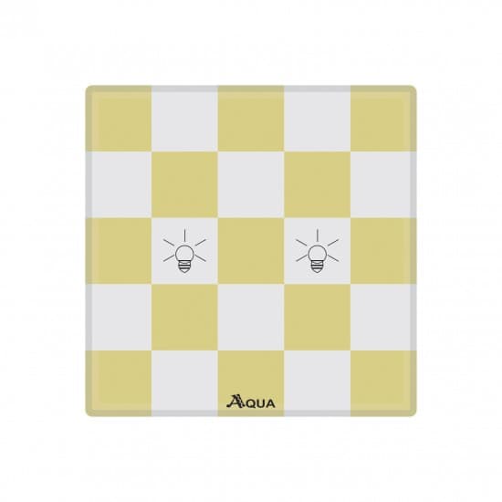 Aqua Electrical Touch Switch Chess Series ATC2 2 Gang Switch