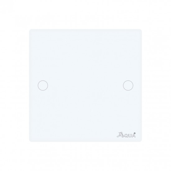 Aqua PBS Blank Plate Small