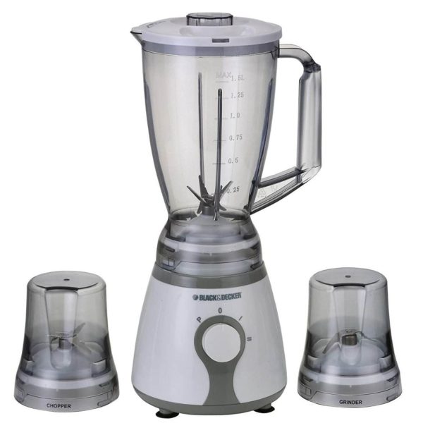 Black & Decker BX275 Blender With Chopper & Grinder, 300W