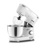 Black & Decker SM-1000 6-Speed Stand Mixer with Stainless Steel Bowl (White)