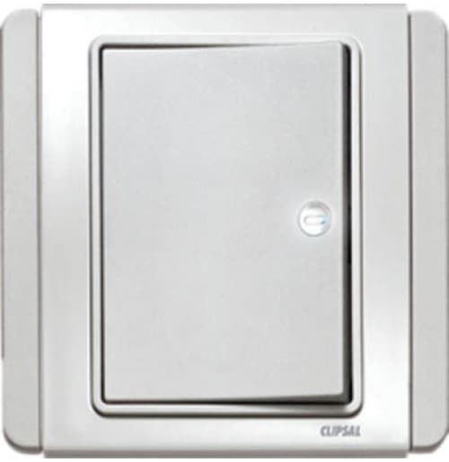 Clipsal Neo Series E3031H1 10AX 250V 1 Gang 1 Way Switch Horizontal