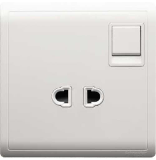 Clipsal Pieno Series E8215_US 10Amp Switched Universal Socket