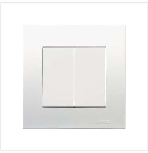 Clipsal Vivace Series KB32 16AX 250V 2 Gang 2 Way Switch