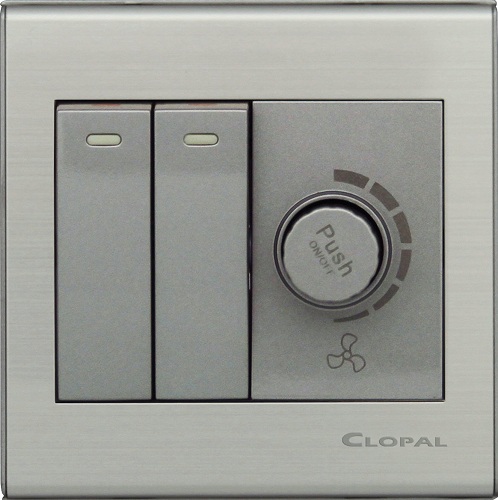 Clopal Electric Ideas Big Switches – Elegant Series 16AMP Switch + Dimmer