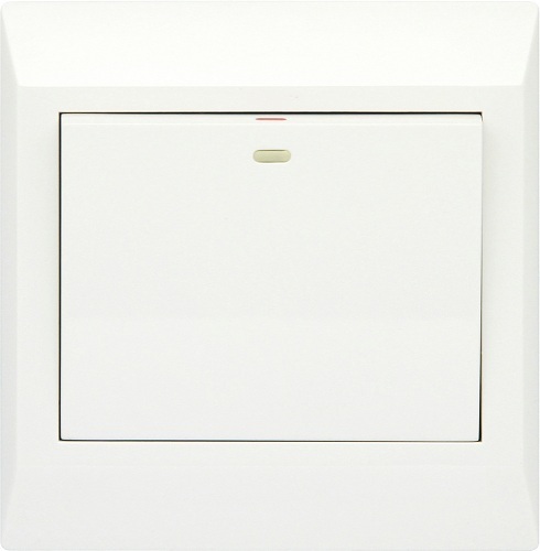Clopal Electric Ideas Big Switches – Pure White Series 16Amp 1 Gang 1 way 2 way