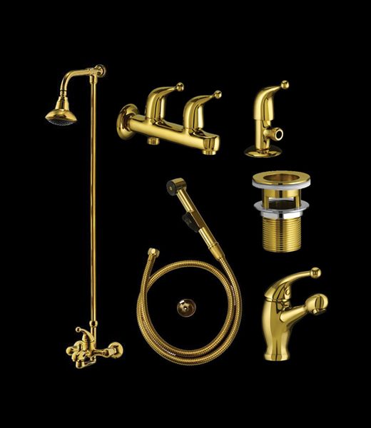 Sonex Nagina Ex Series Pvc Full Gold Set