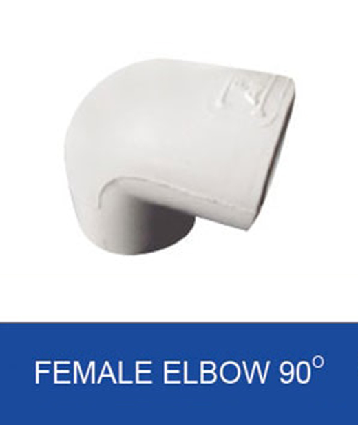 Pak Arab 90° Female Elbow 1″