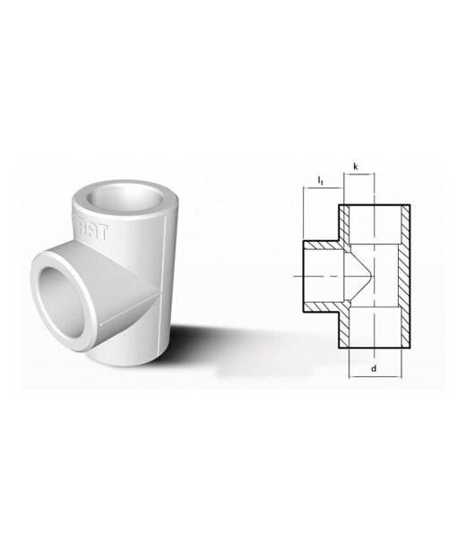 Firat PPRC Reducer Tee 63/32/63mm