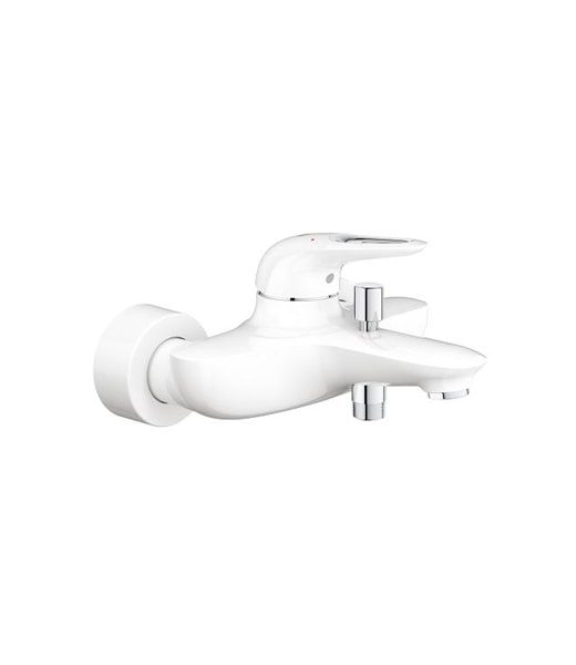 Grohe Tub Mixer New Eurostyle (White & Crome) Series