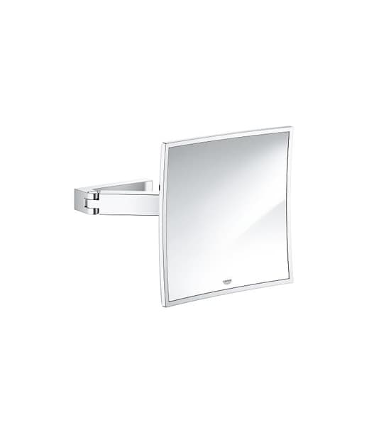 Grohe Selection Cube Bath Accessories Cosmetic Magnifying Mirror Series