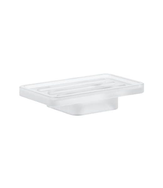 Grohe Selection Cube Bath Accessories Soap Dish Glass Series