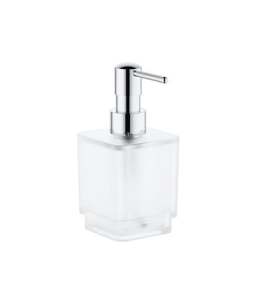 Grohe Selection Cube Bath Accessories Soap Dispenser Bottle Glass Series