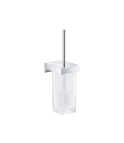 Grohe Selection Cube Bath Accessories Toilet Brush Holder With Glass Series