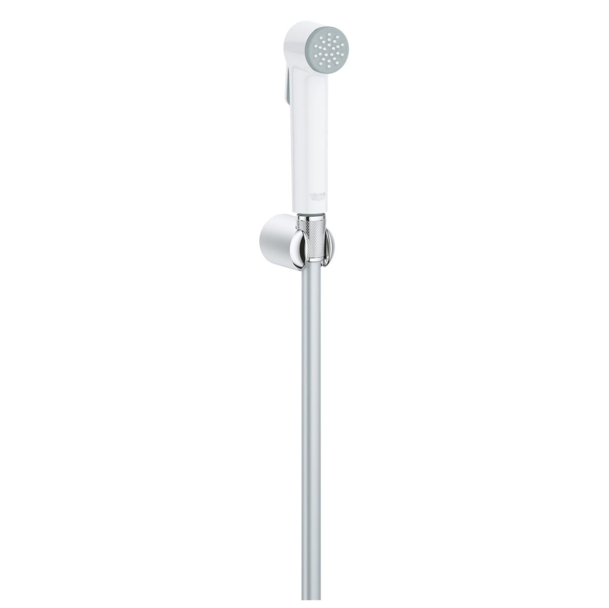 Grohe Tempesta F Muslim Shower White W/Silver Flex 27812IL1 - Image 1