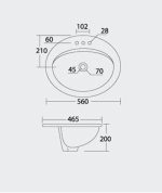 Porta Over Counter Basin - HD3 / PT-OC-03 - Image 2
