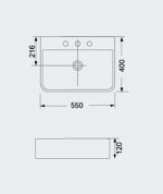 Art Vanity Washbasin - HDA015 - Image 2