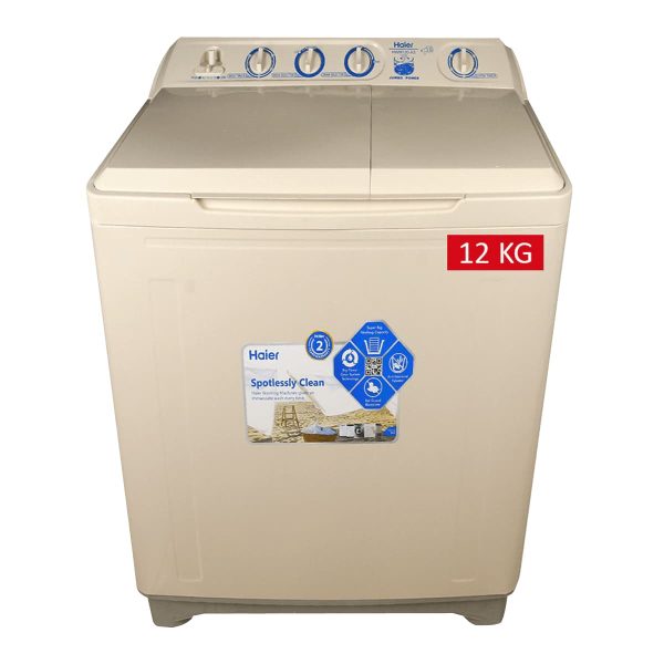 Haier HWM-120AS Twin Tub Semi Automatic Washing Machine 12KG