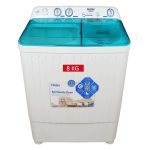 Haier HWM 80-AS Twin Tub Semi Automatic Washing Machine 8KG