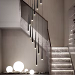 Eight Fancy Modern Led Cylinder Pendant Light