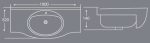 Marachi Mk-631 Cabinet Basin - Image 2