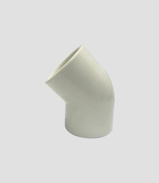 AGM upvc Elbow 3″ 45*
