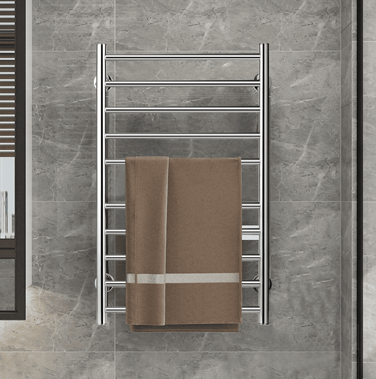 MICA Electric Towel Dryer / Warmer Rail 34 Inch 10 Bars 500010023 - Image 2