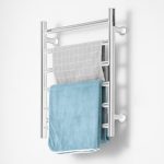 MICA Electric Heated Towel Dryer / Warmer Rail 24 Inch 6 Bars 500006023 - Image 2