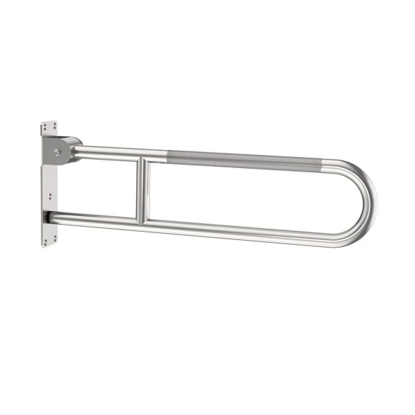 Mica Flip up Grab Bar Chrome Finished MCA091