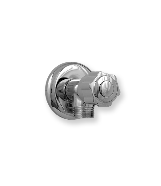 Porta HDJ855 Angle Valve with Cup Tee Cock 3 Pcs