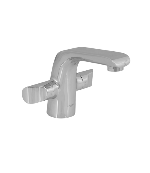 Porta HDA3581M Whistle Double Knob Basin Mixer