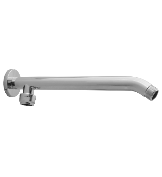 Porta PYG081 Round Shower Arm Brass Tube Chrome Finished 265MM