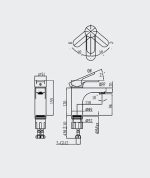Porta HDA0501M Alfa Single Lever Basin Mixer - Image 2