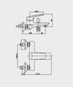 Porta HDA3263Y Universal Single Lever Bath Shower Mixer - Image 2