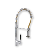Porta HDA160XH Single Lever Sink Mounted Mixer Pullout Spout