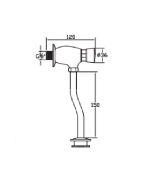 Porta HDK822 Urinal Valve - Image 2
